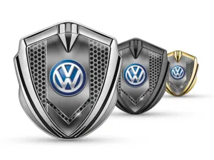 VW Insignia De Logo 3D Estilo Tunado Brillo 3D Escudo